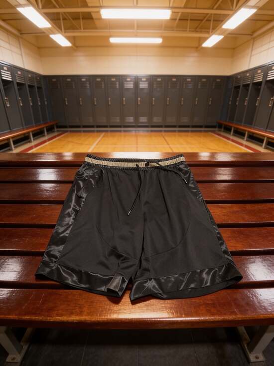 AND1 Other - AND1 Men's All Court Mesh Basketball Shorts Black and Navy